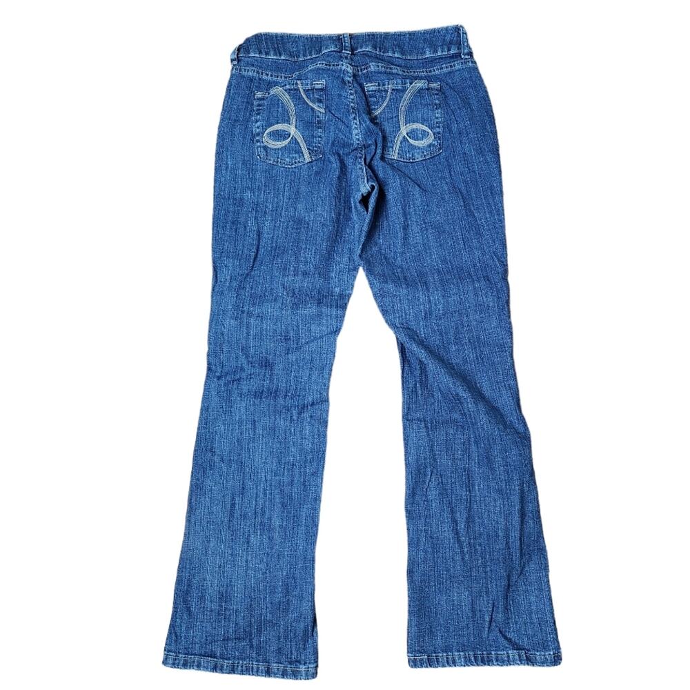 Riders By Lee Jeans Womens Size 8 Petite Mid Rise Boot Cut Medium Wash - Picture 7 of 10